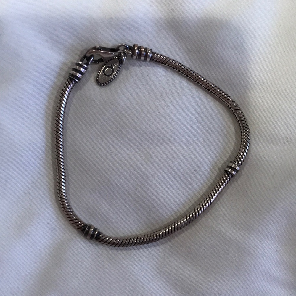 Authentic pandora charm bracelet